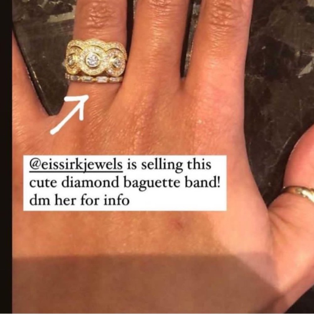 14K Baguette Diamond Eternity Band